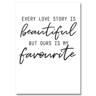 Every Love Story is Beautiful Card